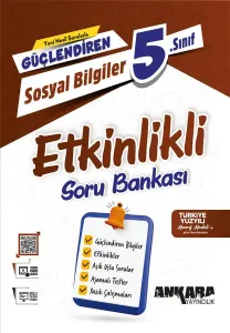 ANKARA YAYINCILIK 5.Sınıf Güçlendiren Sosyal Bilgiler Etkinlikli Soru Bankası