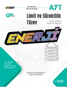 Palme Yayınları AYT Limit ve Süreklilik Enerji Konu Özetli Soru Fasikülleri