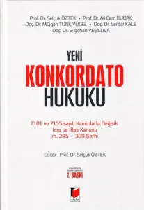 Yeni Konkordato Hukuku