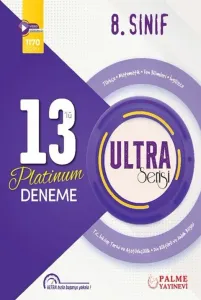 Palme Yayınları 8. Sınıf Ultra 13'lü Platinum Deneme