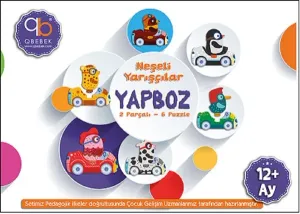 Neşeli Yarışçıar Yapboz 12+ Ay