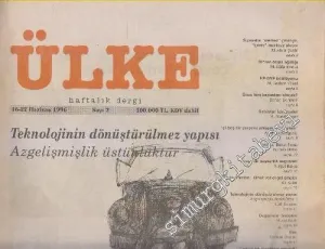 Ülke Haftalık Dergi - Sayı: 2      Haziran
