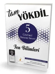Tam YÖKDİL Fen Bilimleri Dijital Çözümlü 5 Deneme Sınavı