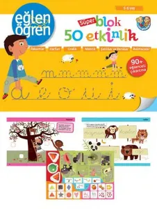 Eğlen Öğren 5-6 yaş Süper Blok 50 Etkinlik