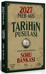 CBA Yayınları 2027 MEB-AGS Tarihin Pusulası Soru Bankası Çözümlü