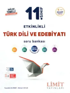 Limit Yayınları 11. Sınıf Türk Dili ve Edebiyatı Etkinlikli Soru Bankası