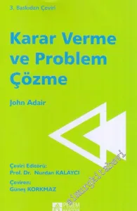 Karar Verme ve Problem Çözme -         2017