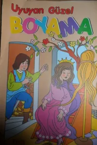 Uyuyan Güzel Boyama Dergisi