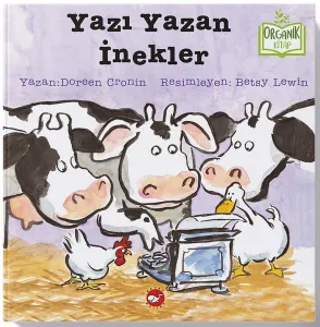 Yazı Yazan İnekler-Organik Kitap (Ciltli)