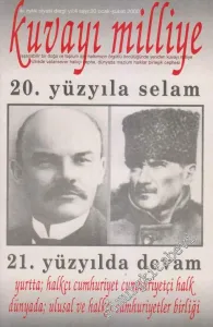 Kuvayi Milliye İki Aylık Siyasi Dergi - Sayı: 20    4  Ocak - Şubat