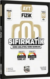 Ders Platosu AYT Fizik Sıfırmatik Konu Anlatımlı Soru Bankası