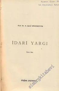 İdari Yargı -