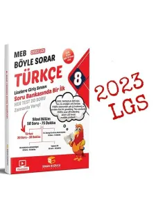 Türkçe Soru Bankası | 8. Sınıf LGS 2023