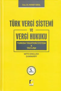 Türk Vergi Sistemi ve Vergi Hukuku