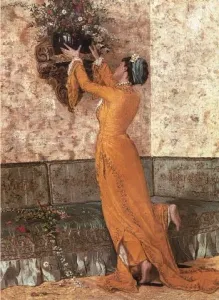 Vazo Yerleştiren Kız (Puzzle 1000)