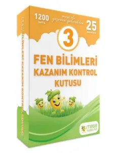 Meşe 3.Sınıf Fen Bilimleri Kazanım Kontrol Kutusu