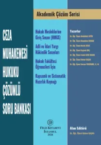Filiz Kitabevi 2026 HMGS Hakimlik Ceza Muhakemesi Hukuku Çözümlü Soru Bankası