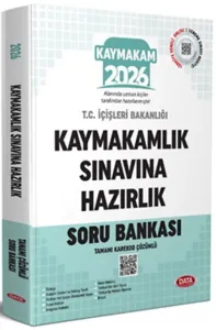Data Yayınları 2026 Kaymakamlık Sınavına Hazırlık Tamamı Karekod Çözümlü Soru Bankası