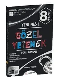 PARAGRAFIN ŞİFRESİ 8. SINIF SÖZEL YETENEK SORU BANKASI