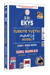 Yargı Yayınları 2026 MEB EKYS Türkiye Yüzyılı Maarif Modeli Video Ders Notları ve Soru Bankası
