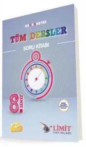 Limit 8. Sınıf Kronometre Tüm Dersler Soru Kitabı-YENİ