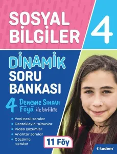 ​Tudem Yayınları 4. Sınıf Sosyal Bilgiler Dinamik Soru Bankası