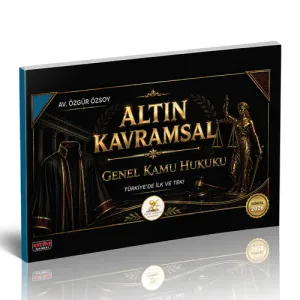 Savaş Yayınları 2026 HUKAL Altın Kavramsal Genel Kamu Hukuku