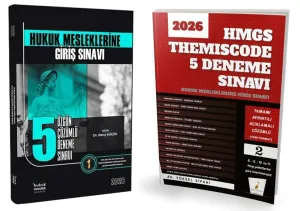 SÜPER FİYAT - İlken Yayınları 2026 HMGS 5 Özgün Çözümlü Deneme Sınavı  + Pelikan Yayınları HMGS Themiscode  Tamamı Çözümlü 5 Fasikül Deneme 2 li Set