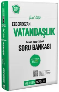 Pegem Yayınları 2027 KPSS Ezberbozan Vatandaşlık Tamamı Video Çözümlü Soru Bankası