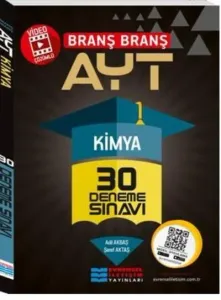 Video Çözümlü AYT Kimya 30 Deneme Sınavı