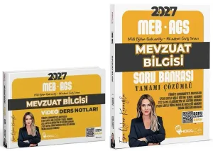 Hoca Kafası Yayınları 2027 MEB-AGS Mevzuat Bilgisi Video Ders Notları ve Soru Bankası 2'li Set