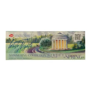 St.Petersburg White Night Spring Sulu Boya Seti 8 Renk Shimmering Collection Spring