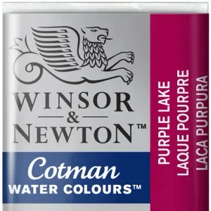 Winsor & Newton Cotman Sulu Boya Yarım Tablet Purple Lake 544