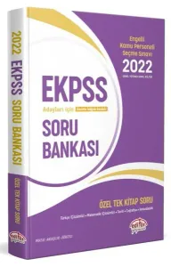 Editör Yayınları 2026 EKPSS Tek Kitap Soru Bankası