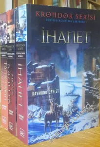 Krondor Serisi - Gediksavaşlarının Ardından: İhanet / Kiralık Katiller / Tanrıların Gözyaşı 3 CİLT - TAKIM -