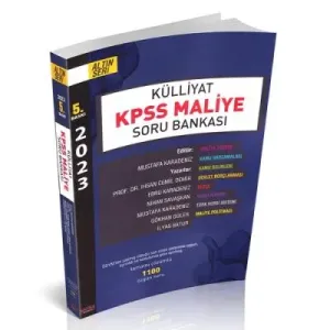 Külliyat KPSS Maliye Soru Bankası