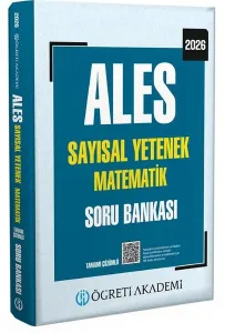 Öğreti Akademi 2026 ALES Sayısal Yetenek Matematik Soru Bankası Çözümlü