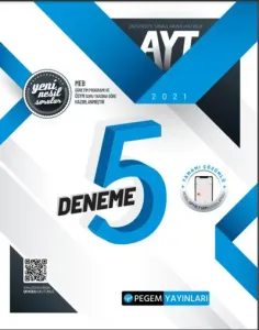 Pegem AYT Tamamı Çözümlü 5 Deneme 2021