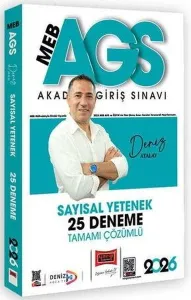 Yargı Yayınları 2026 MEB-AGS Sayısal Yetenek Tamamı Çözümlü 25 Deneme