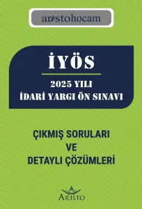 2025 Yılı İdari Yargı Ön Sınavı