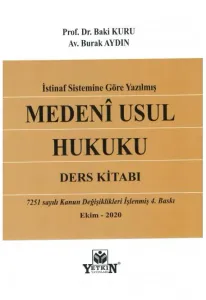 Medeni Usul Hukuku Ders Kitabı