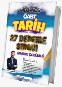 TKM Akademi 2026 ÖABT MEB-AGS Tarih Öğretmenliği 27 Deneme Çözümlü