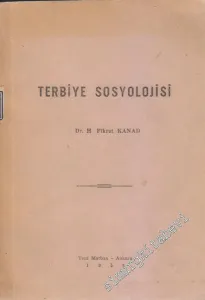 Terbiye Sosyolojisi -        1958