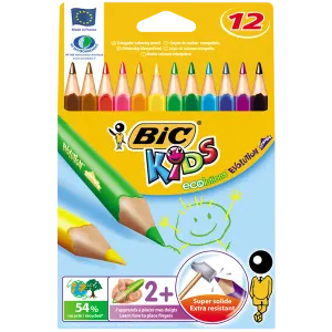 Bic Kuru Boya Evolution Üçgen Jumbo 12 Li 829735