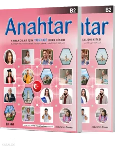 Anahtar B2 - Yabancılar için Türkçe Öğretim Seti;Ders Kitabı + Çalışma Kitabı + Z-Kitap Uyumlu