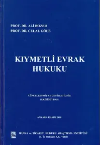 Kıymetli Evrak Hukuku