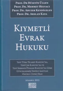 Kıymetli Evrak Hukuku