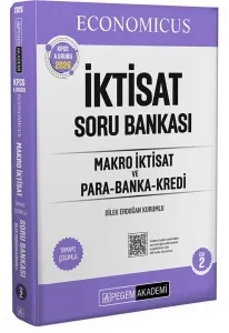 Pegem Yayınları 2026 KPSS A Grubu Economicus İktisat Soru Bankası Cilt-2 (Makro İktisat ve Para Banka Kredi)
