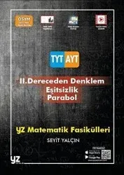 YZ YKS TYT AYT II.DERECEDEN DENKLEM EŞİTSİZLİK PARABOL *YENİ*