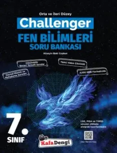 7.Sınıf Challenger Fen Bilimleri Soru Bankası (Tümü Video Çözümlü)